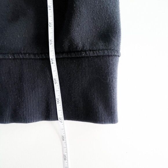 APT.9 Mens Fleece Sweater Jacket Zippered Black Poly/Cotton Size XL - Picture 4 of 8